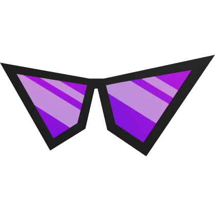 Purple Pointy Sunglasses