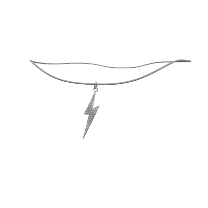 Silver Lightning Necklace