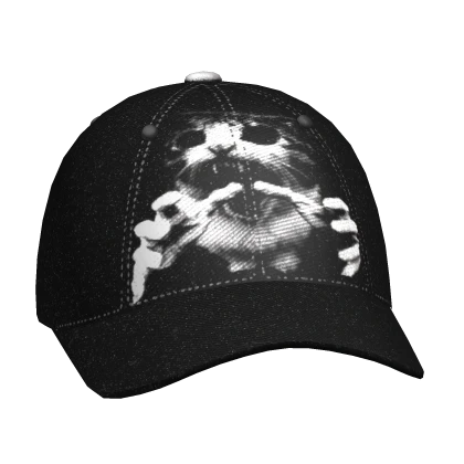 Scary Cat Meowl Black Cap