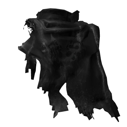 Black Torn Cape