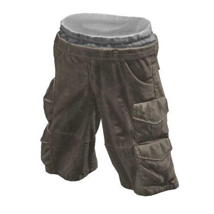 Cargo Shorts (Beige)