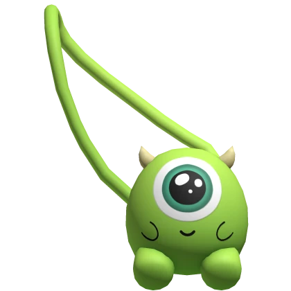 ♡ cute green cyclops monster purse 3.0