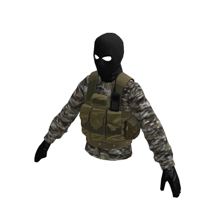 Guerilla Fighter Paramilitary Top