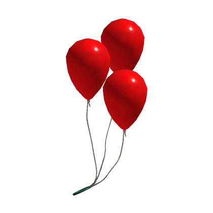 Balloons on Hand - Red