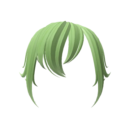 Cute Anime Bangs (Green)