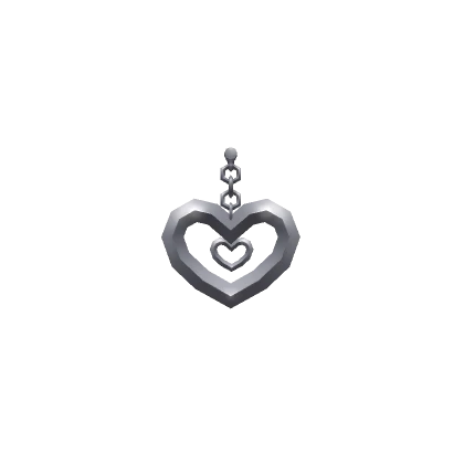 Heart Chain Y2K Earrings