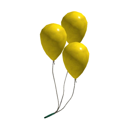 Balloons on Hand - Yellow