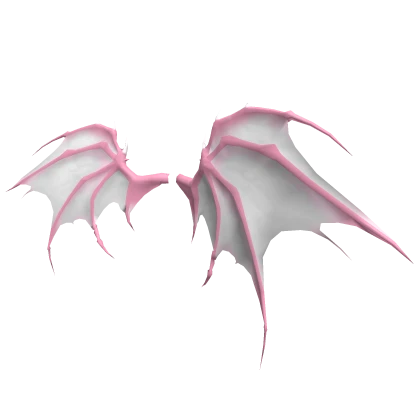 ✅ White Pink Wings