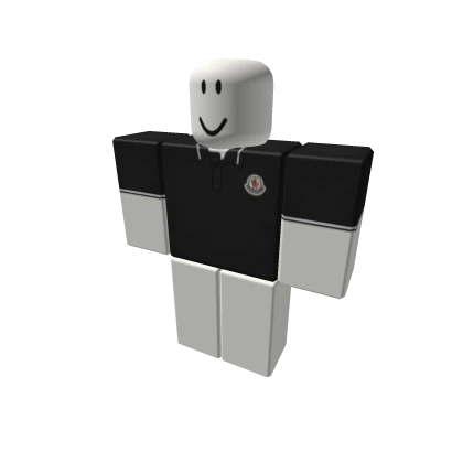 Black Moncler Polo