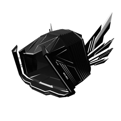 Cyber Armored Hood (Black and White)