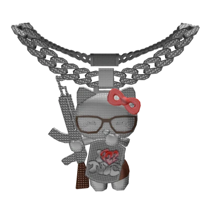 ICED OUT Trendy Hello Kitty Chain [1.0]