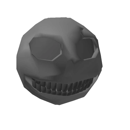 Happy Skull Soccer Head Football Gray Grim Reaper