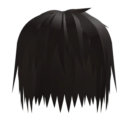 Straight Brown Messy Hair