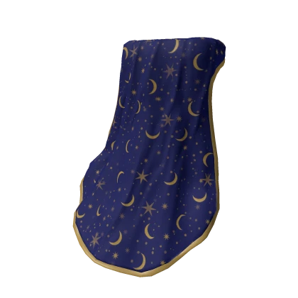 ♾️ Starry blue wizard cape (PBR)