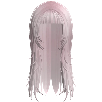 ☆ dracula long wispy emo light pink