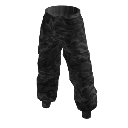 Soldier Army Camo Pants - Charcoal