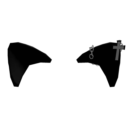 Night Cat Ears, with a Cross