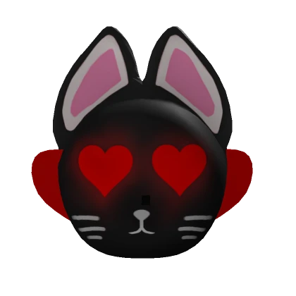 Valentine's Neko Mask with hearts💕