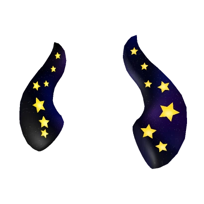 Galaxy Horns Blue