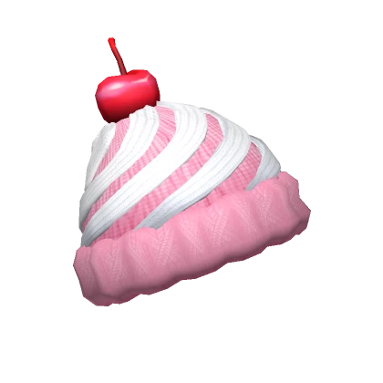 Pink Ice Cream Beanie