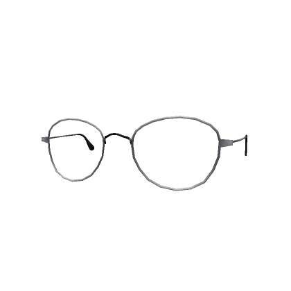 Hipster Glasses (Silver)