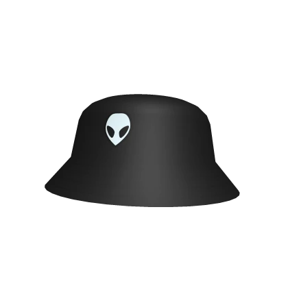 Alien Bucket Hat: Black