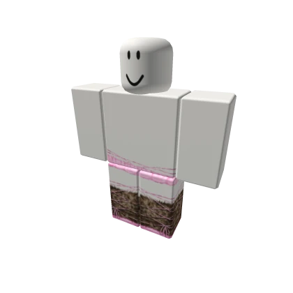 gyaru leopard fur pink skirt