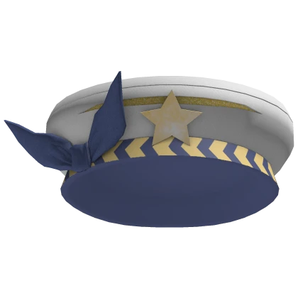 ♡ bow sailor beret cute fish summer boat vacation