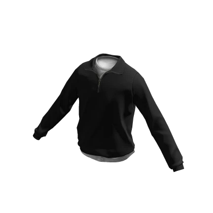 Quarter Zip (Black)