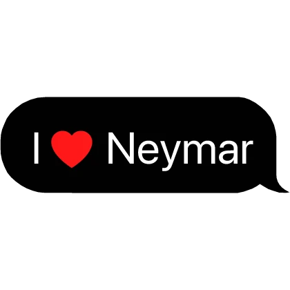 I Heart Neymar Support Football Soccer Brazil 