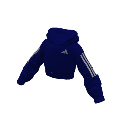 adidas Blue Sequin Crop Top