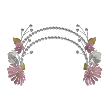 Flower Headpiece (Pink)