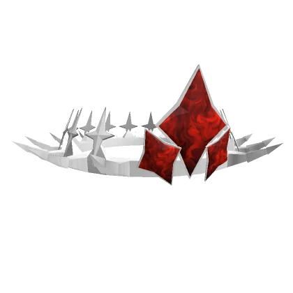 Silver Red Eternity Crown