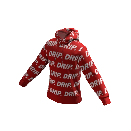 Red Drip Hoodie