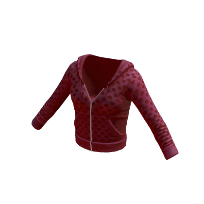 Jennifers Jacket - Red Hearts