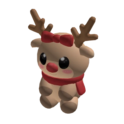 Holdable Christmas Reindeer Plushie🎄 