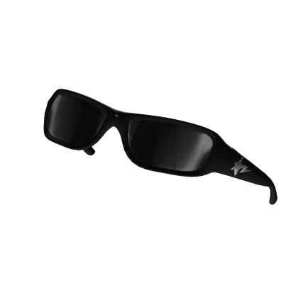 Black Y2K Shades Raised
