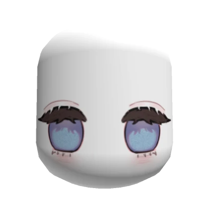 Blue Empty Eyes Mask (No Mouth)