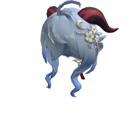 Ganyu's Twilight Blossom Hair | Genshin