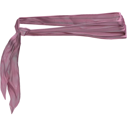 Light Pink Waist Belt 2000s Beach Scarf Mcbling