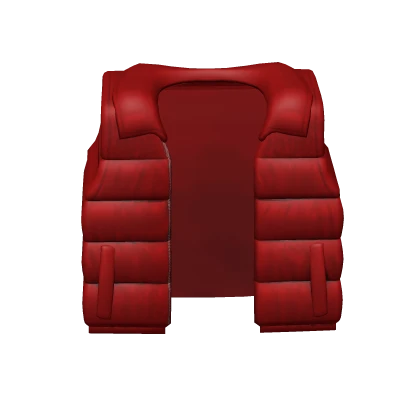 Red Puffer Vest 1.0