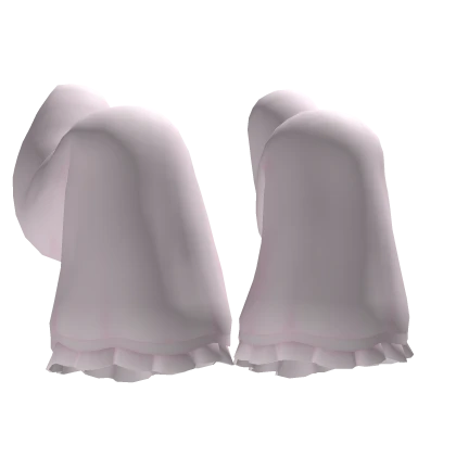 ୨୧: kawaii posed halloween ghost sleeves pink