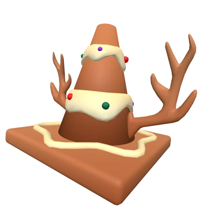 Gingerbread Traffic Cone