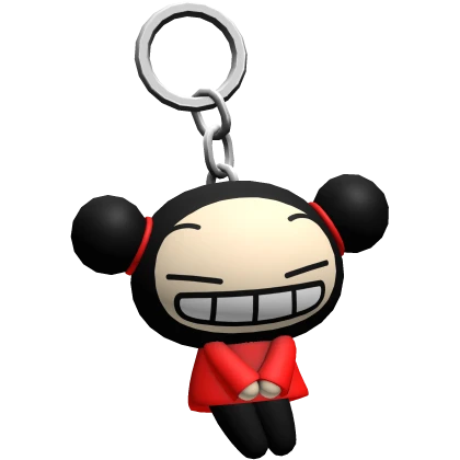 ♡ pucca keychain