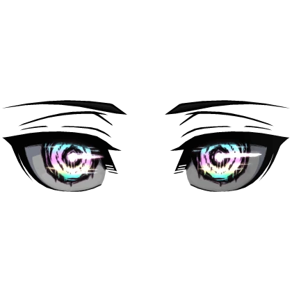 Anime Eyes Rainbow