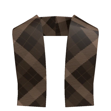 Trendy Plaid Long Scarf (3.0) - Brown