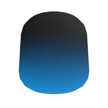 Glowing Gradient Head - Light Blue