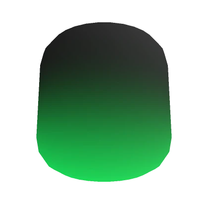 Glowing Gradient Head - Green