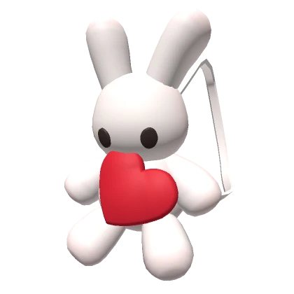 Valentine's Day Bunny Plushie Backpack 1.0