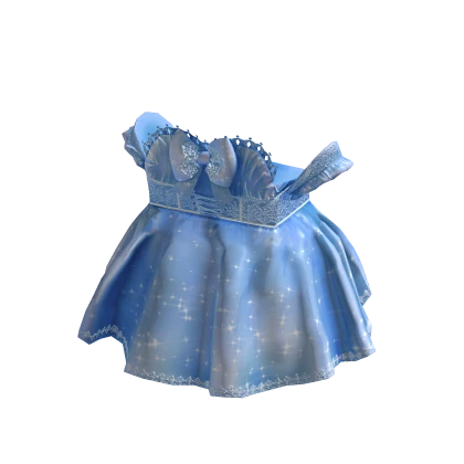 ✨ Heavenly Angel Blue Dress